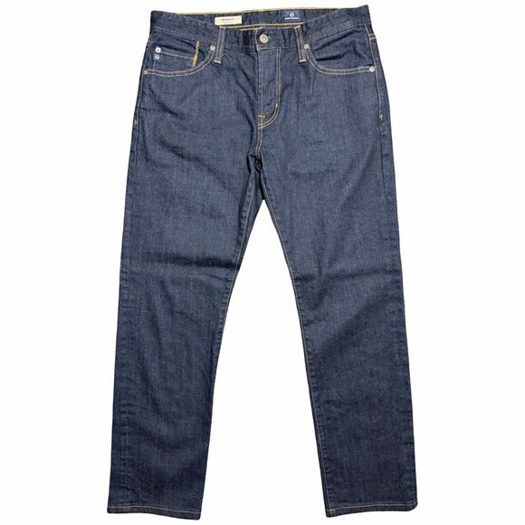 AG Adriano Goldschmied The Graduate Jeans Men's 32x30 Jack Dark Wash 1174UDK USA - Picture 3 of 5